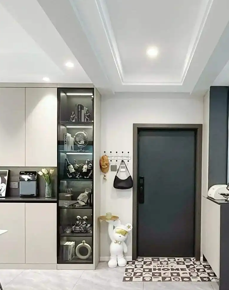 没有玄关的进门装修效果图