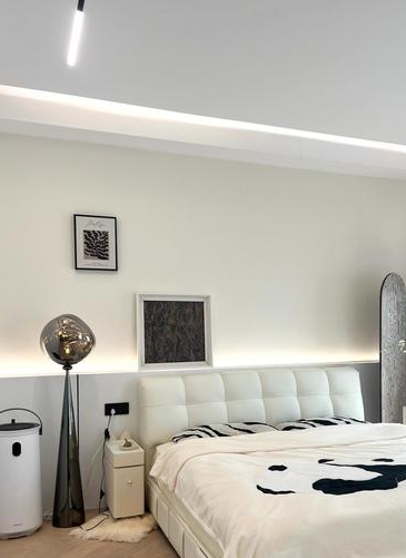 硅藻泥卧室整体效果图