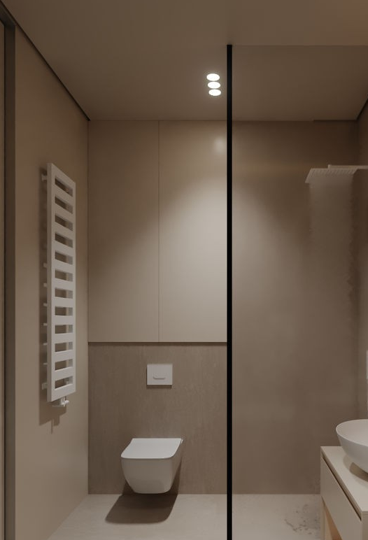 蹲便洗手间装修效果图