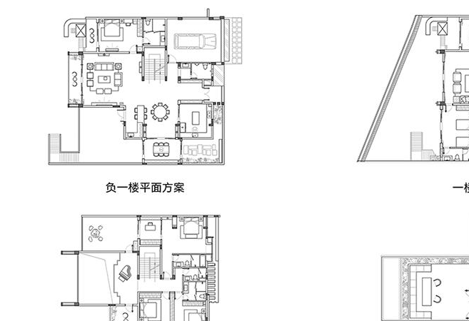 挑高客厅电视背景墙装修效果图