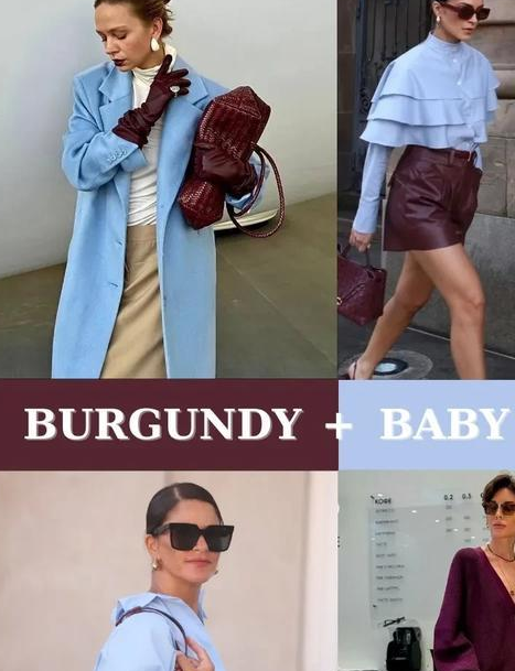 酒红色家具装修效果图