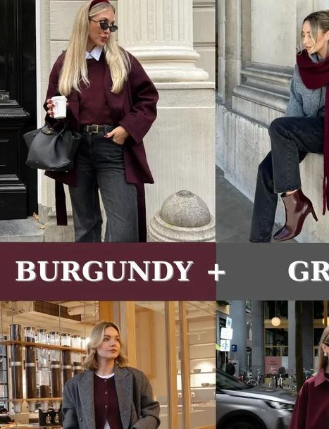 酒红色家具装修效果图