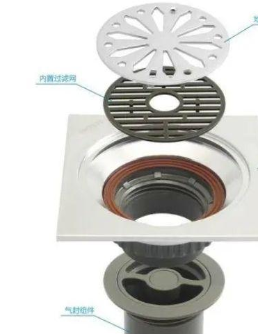 装修别忽视地漏，一文详解其结构、材质、功能与尺寸